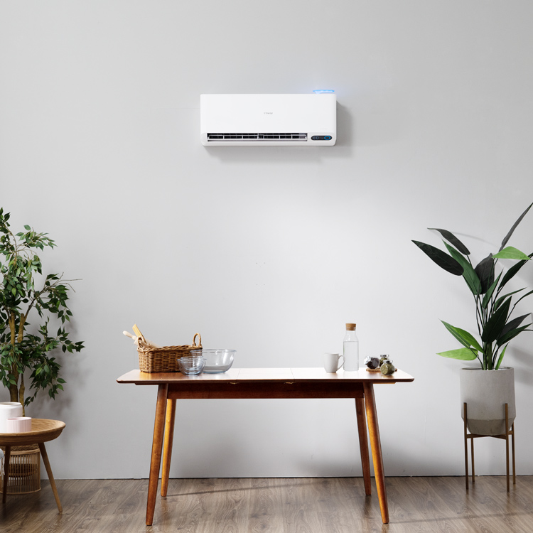 Coway inverter air conditioner in a living room