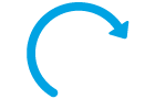 Circular twist dial icon
