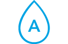 Alkaline water drop icon