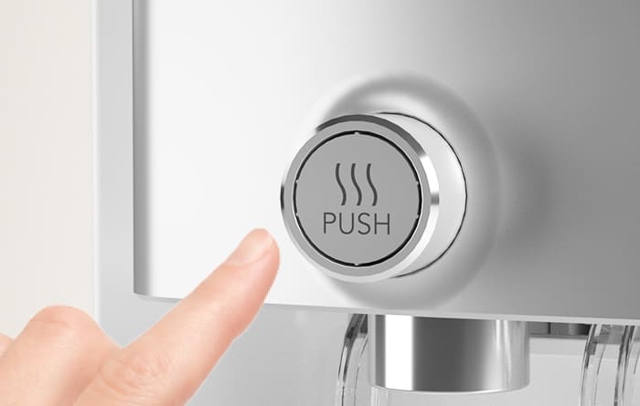 Child safety lock on the Coway Neo Plus