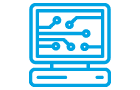 Circuit panel representing the advanced air purification system