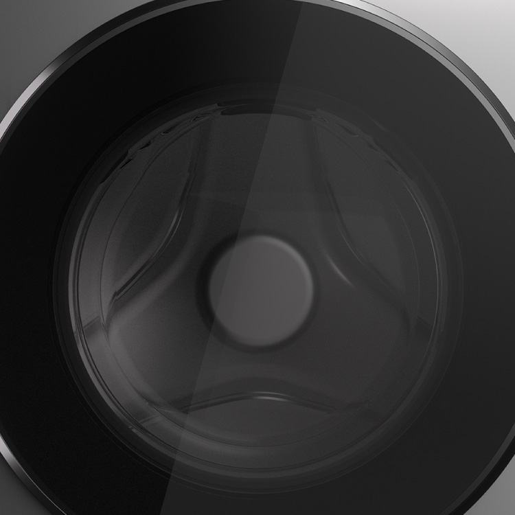 Front load door of the Coway Washer Dryer
