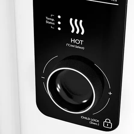 Coway Ombak water temperature control dial